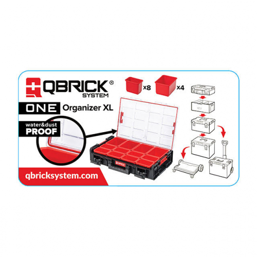  QBRICK SYSTEM ONE Organizer XL PRIMAL