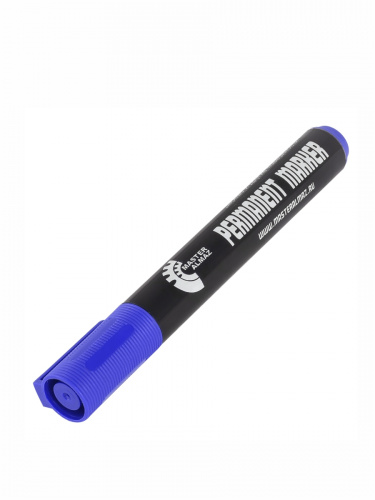 Перманентный маркер МастерАлмаз синий 1.5 мм (уп.12-1152шт)