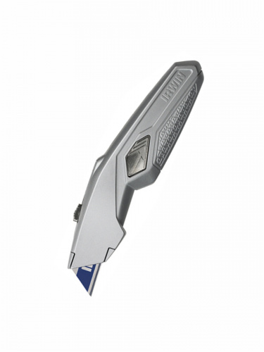 Нож  IRWIN  с выдвижным трапециевидным лезвием для ремонтных работ.