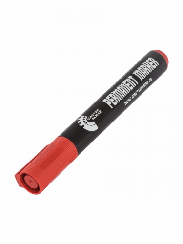 Перманентный маркер МастерАлмаз красный 1.5 мм (уп.12-1152шт)
