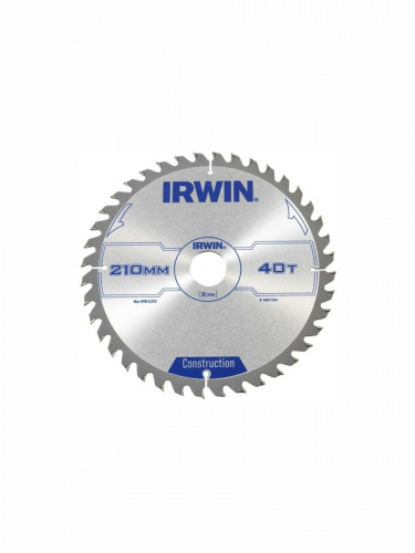 Диск пильный IRWIN IR OPP мастер F210mmT40F30/20,16
