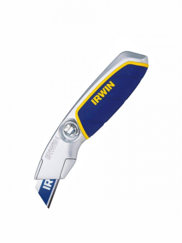 Нож  IRWIN - ProTouch с фиксированным трапециевидным лезвием+ 6 биметаллических лезвий IRWIN Bi-Me
