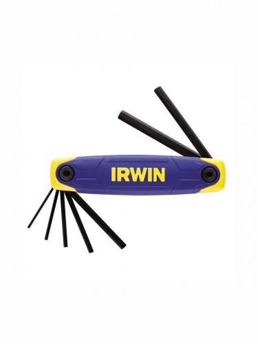 10765   Складной набор шестигранных ключей IRWIN - 7 шт.   (2,0 - 8,0 mm)